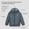 Glow Reversible Primaloft Jacket, True Navy And Bluebalu - Parkas - 3