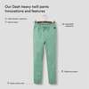 Dash Heavy Twill Pants, Northern Lights - Pants - 3