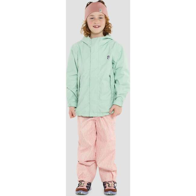 Chip Rain Jacket, Mint Ice - Raincoats - 2