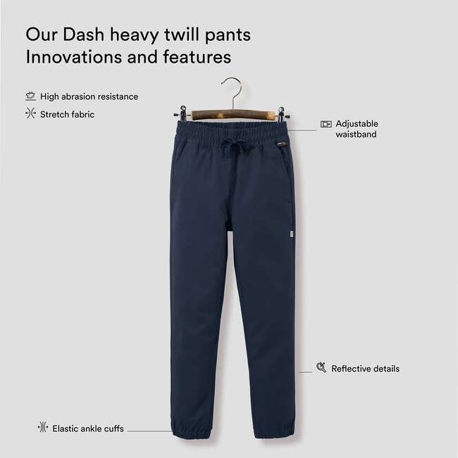 Dash Heavy Twill Pants, True Navy - Pants - 4