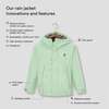 Chip Rain Jacket, Mint Ice - Raincoats - 4