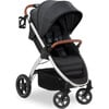 Uptown Deluxe Urban Stroller, Melange Black - Single Strollers - 1 - thumbnail