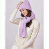 Match Rib Beanie, Lavender - Hats - 2