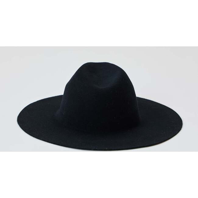 Ruby Brimmed Hat, Black - Hats - 2