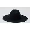 Ruby Brimmed Hat, Black - Hats - 2