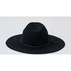 Ruby Brimmed Hat, Black With Trim - Hats - 2