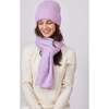 Match Rib Beanie, Lavender - Hats - 4