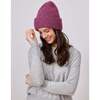 Eco Cuff Beanie, Raspberry - Hats - 2