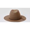 Amelia Fedora Hat, Taupe - Hats - 2