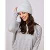 Eco Cuff Beanie, Light Grey - Hats - 2