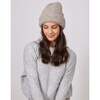 Eco Cuff Beanie, Taupe - Hats - 2