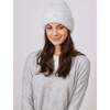 Eco Cuff Beanie, Light Grey - Hats - 3