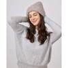 Eco Cuff Beanie, Taupe - Hats - 3