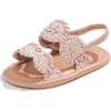 Baby Lauren Flat Sandal, Blush - Sandals - 1 - thumbnail