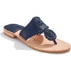 Women's Jacks Flat Sandal, Midnight Navy - Sandals - 1 - thumbnail