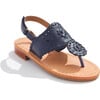 Toddler Jacks Flat Sandal, Midnight - Sandals - 1 - thumbnail