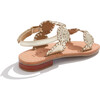 Toddler Lauren Flat Sandal, Platinum - Sandals - 2