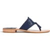 Women's Jacks Flat Sandal, Midnight Navy - Sandals - 3