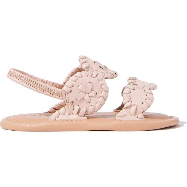 Baby Lauren Flat Sandal, Blush - Sandals - 5