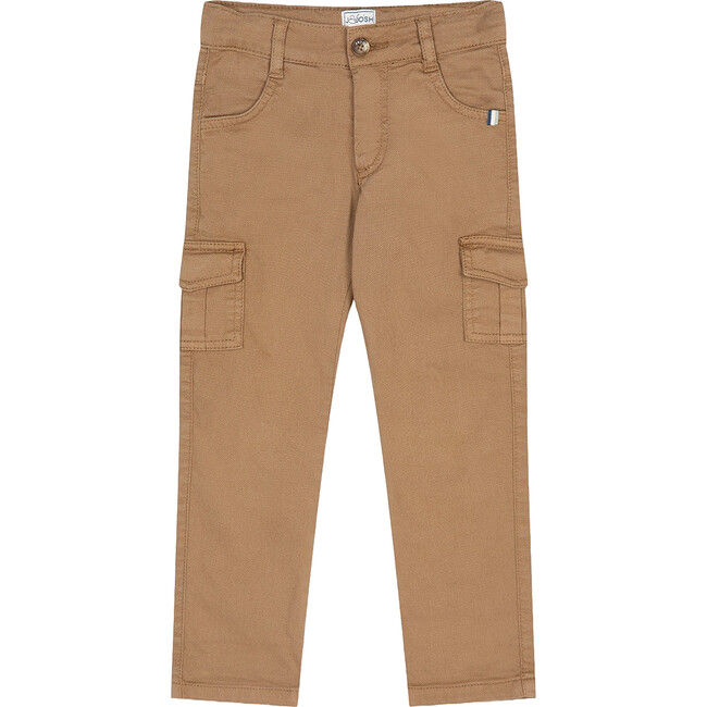 Regular Fit Cargo Trousers, Chocolate