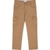 Regular Fit Cargo Trousers, Chocolate - Pants - 1 - thumbnail