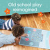 Retro Hopscotch and Marble 2-in-1 Rug - Outdoor Games - 2
