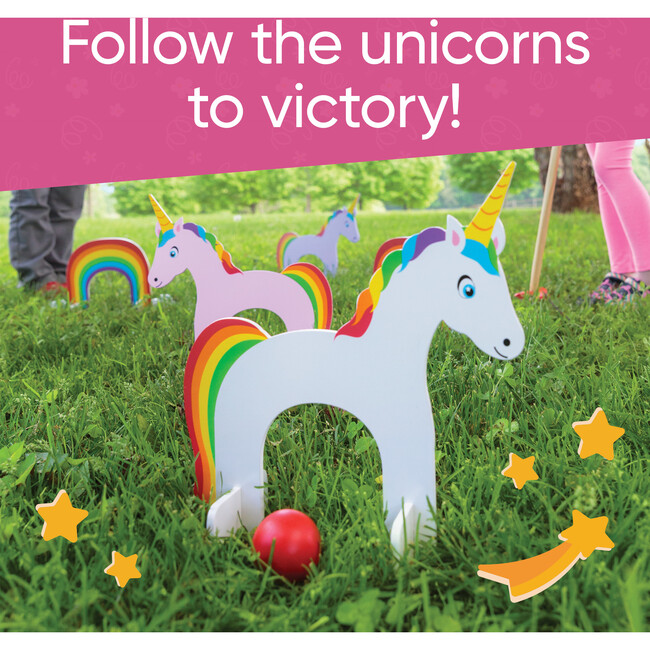 Unicorn Croquet Set - Outdoor Games - 2