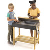 Jr. Chef's Wooden Mud Play Kitchen and Imagination Station with Metal Accessories - Water Toys - 1 - thumbnail