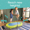 Jump2It Indoor Trampoline with Adjustable Handle - Blue - Activity Gyms - 2