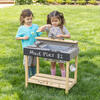 Jr. Chef's Wooden Mud Play Kitchen and Imagination Station with Metal Accessories - Water Toys - 2