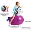 Inflatable Ride-On Hop 'n Go Unicorns - Single - Outdoor Games - 4
