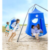 HugglePod HangOut Nylon Family Hanging Tent with Quilted Floor Mat and LED Lights - Blue - Playhouses - 2