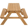 Wooden 2-in-1 Picnic Table Sensory Play Station - Play Food - 6