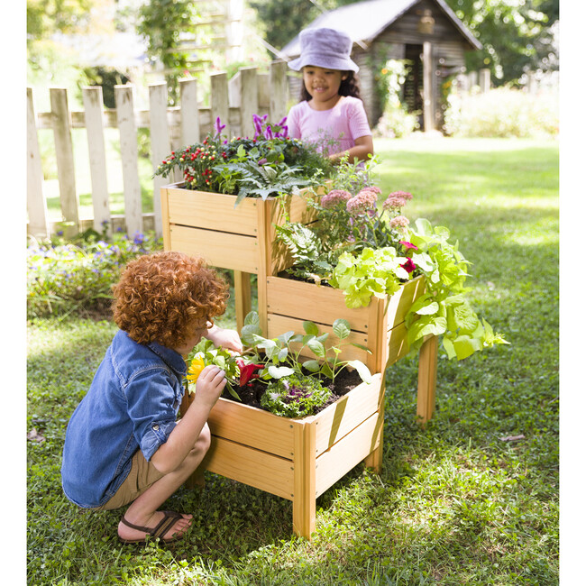 Grow With Me Triple Garden Planter - Play Tables - 4
