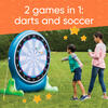 Giant 58-Inch Inflatable 2-in-1 Darts & Soccer Set - Outdoor Games - 2