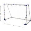 Goal for It! Portable 3-in-1 Pro-style Soccer Trainer Goal - Outdoor Games - 4