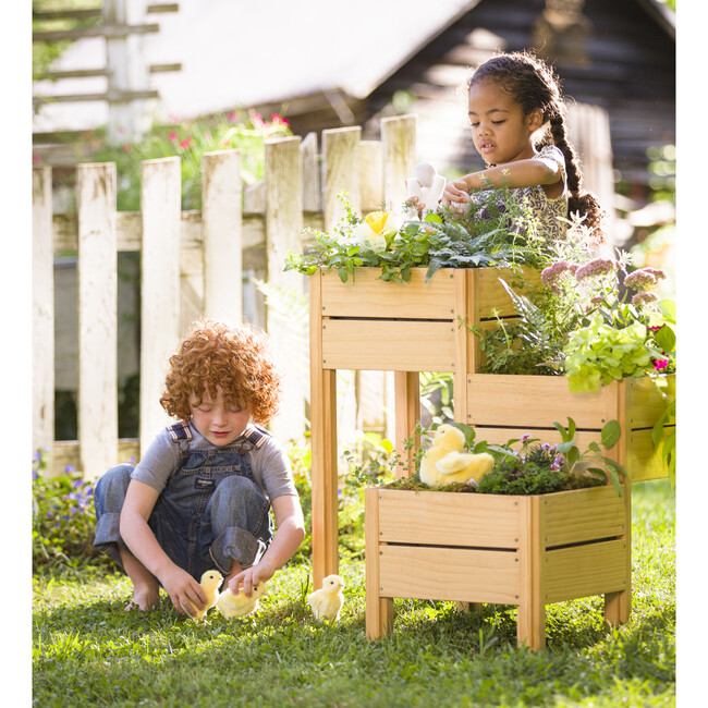 Grow With Me Triple Garden Planter - Play Tables - 6