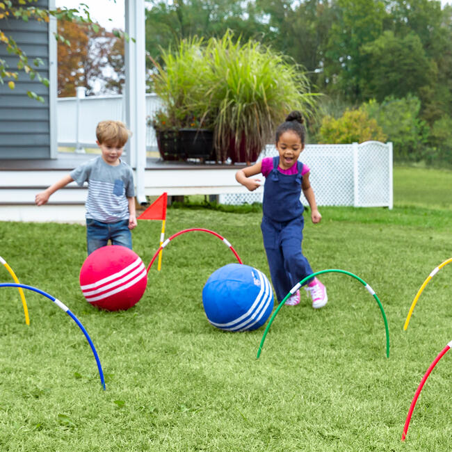 Giant Kick Croquet Game - Outdoor Games - 2