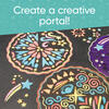 ChalkScapes Mandalas Sidewalk Stencils Chalk Art Kit - Stars and Geometry - Bubbles/Chalk - 2