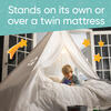Cabin Dreams Bed Tent - Creamy White - Activity Gyms - 4