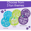 ChalkScapes Mandalas Sidewalk Stencils Chalk Art Kit - Butterfly - Bubbles/Chalk - 5