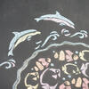ChalkScapes Mandalas Sidewalk Stencils Chalk Art Kit - Sea Scenes - Bubbles/Chalk - 6