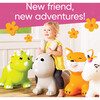 Bouncy Inflatable Animal Jump-Along - Grey Bunny - Outdoor Games - 3