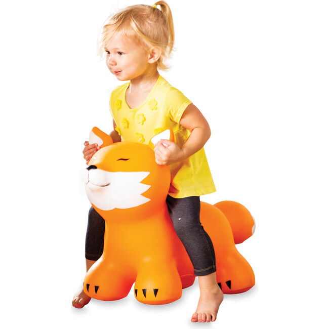 Bouncy Inflatable Animal Jump-Along - Fox