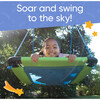 60-Inch SkyCurve Rectangular Platform Swing - Green - Activity Gyms - 2