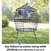 Adjustable Tether for Swings and Climbing Toys, Set of Two - Activity Gyms - 4
