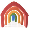 5-Piece Wooden Stackable Nesting Blocks Play Set - Bright Cottage - Blocks - 1 - thumbnail