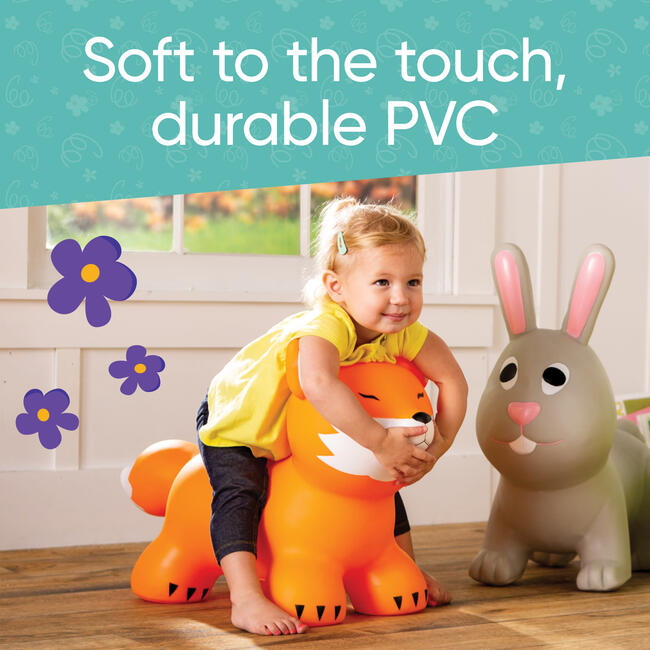 Bouncy Inflatable Animal Jump-Along - Fox - Outdoor Games - 5