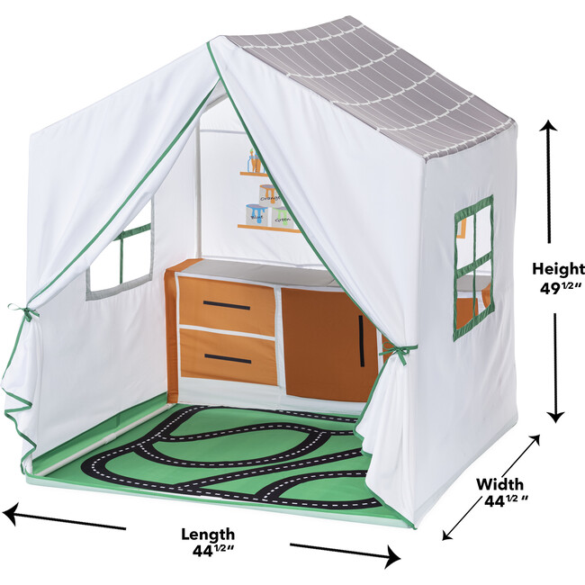 50-Inch Garage and Tool Workshop Playhouse Tent - Playhouses - 3