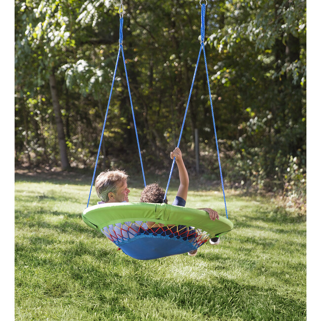 46-Inch Bright Mega FunShine Adjustable Round Bungee Swing - Activity Gyms - 2